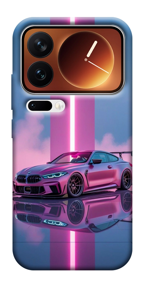 Чохол Pink neon car для Xiaomi 17 Pro Max