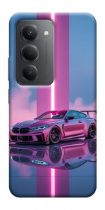 Чохол Pink neon car для Xiaomi Redmi 15 (Global)