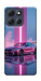 Чехол Pink neon car для Motorola Moto G86 Power