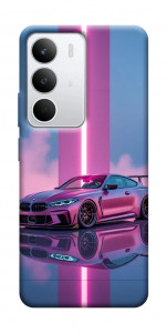 Чохол Pink neon car для Realme C71