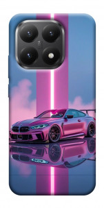 Чехол Pink neon car для Xiaomi 15T