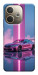 Чохол Pink neon car для Oppo A5 Pro 4G
