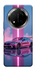 Чохол Pink neon car для Huawei Honor X9c