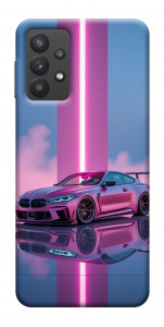Чехол Pink neon car для Galaxy A32 5G