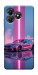 Чехол Pink neon car для ZTE Blade A36