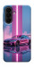 Чехол Pink neon car для Galaxy A27