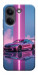 Чехол Pink neon car для Xiaomi Poco X8 Pro