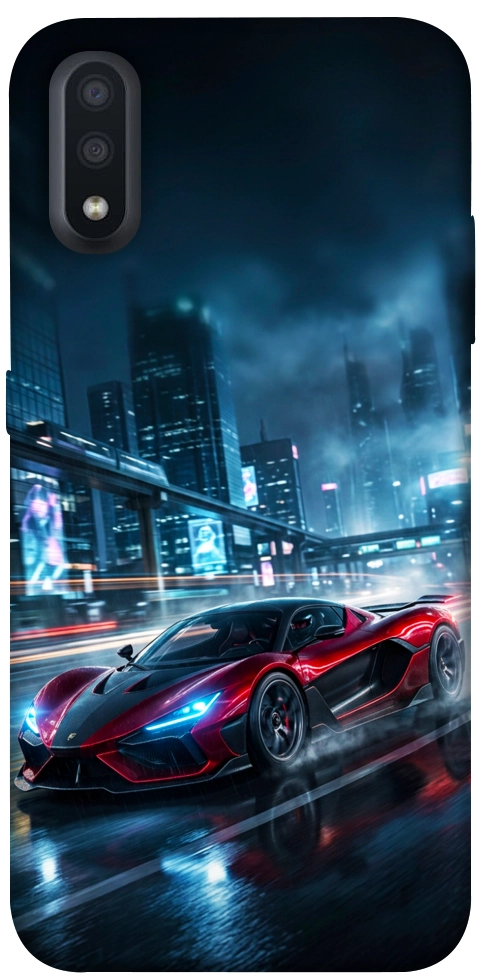 Чехол Red sport car для Galaxy A01