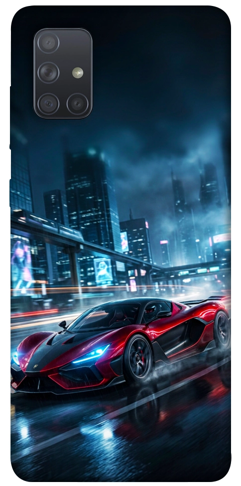 Чехол Red sport car для Galaxy A71 (2020)
