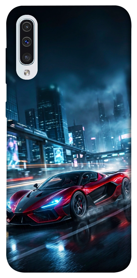 Чехол Red sport car для Galaxy A50 (2019)