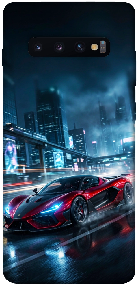 Чехол Red sport car для Galaxy S10 Plus (2019)
