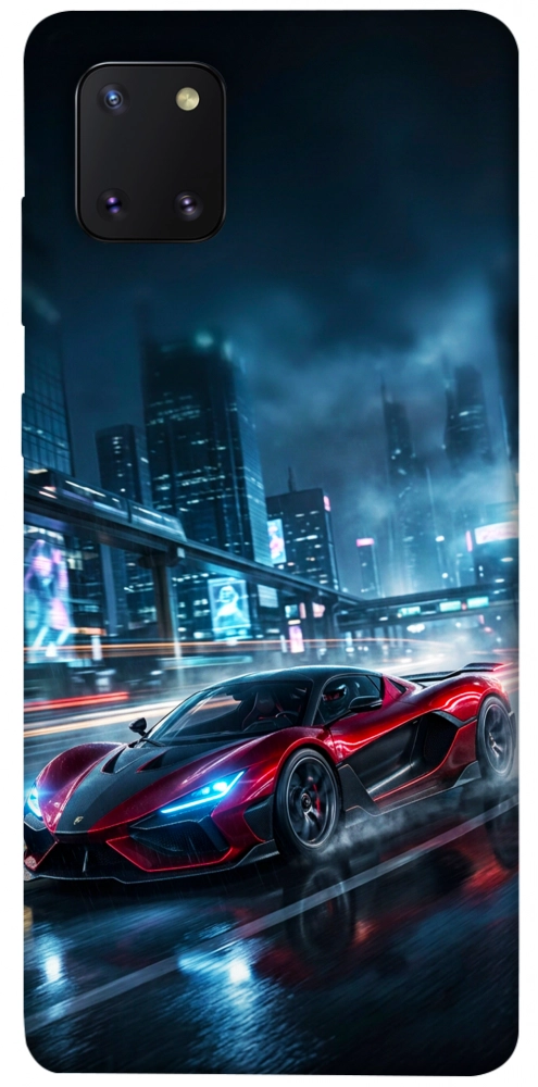 Чехол Red sport car для Galaxy Note 10 Lite (2020)