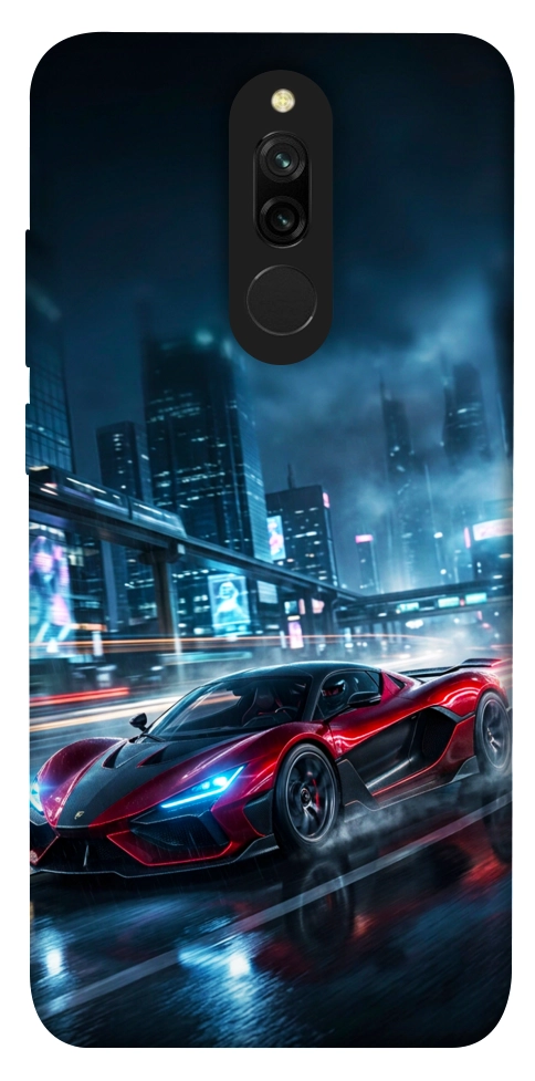 Чехол Red sport car для Xiaomi Redmi 8