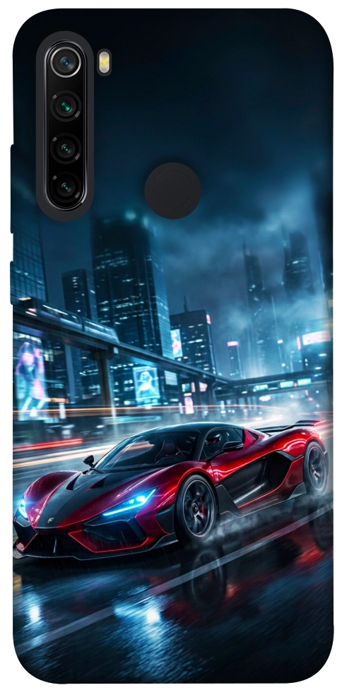 Чехол Red sport car для Xiaomi Redmi Note 8