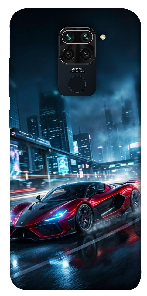 Чехол Red sport car для Xiaomi Redmi 10X