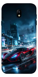 Чехол Red sport car для Galaxy J7 (2017)