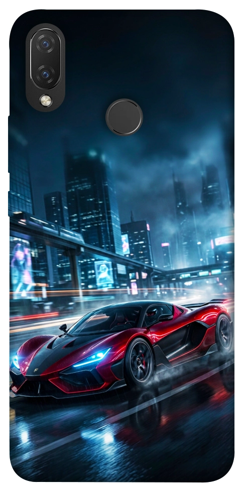 Чехол Red sport car для Huawei Nova 3i