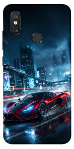 Чехол Red sport car для Xiaomi Mi 8