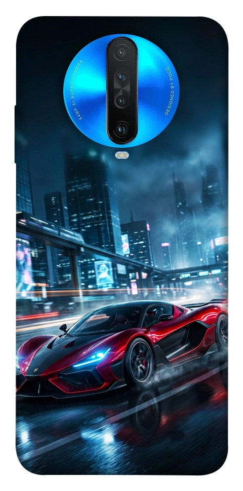 Чехол Red sport car для Xiaomi Redmi K30