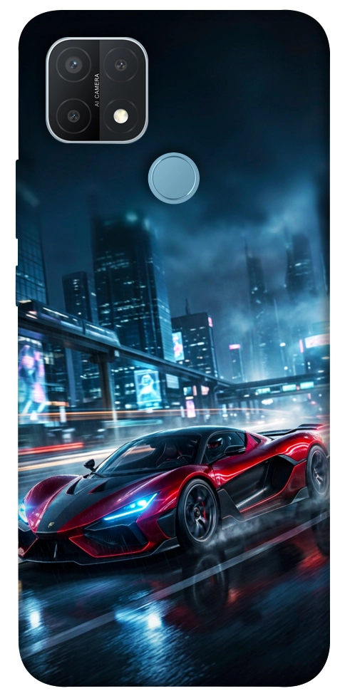 Чохол Red sport car для Oppo A15