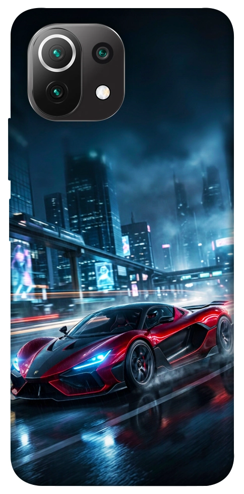 Чехол Red sport car для Xiaomi Mi 11 Lite