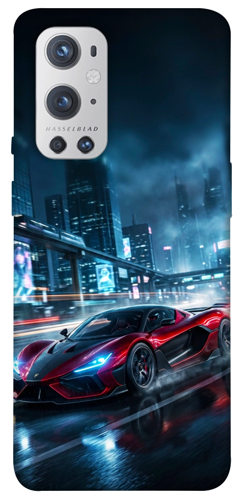 Чехол Red sport car для Oneplus 9 pro