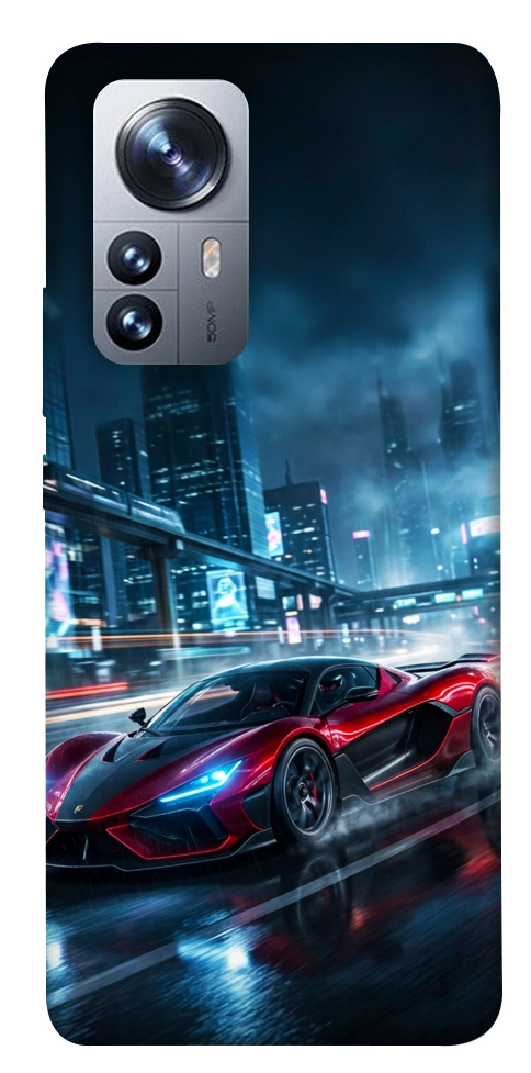 Чохол Red sport car для Xiaomi 12