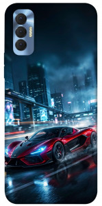 Чехол Red sport car для TECNO Spark 8P