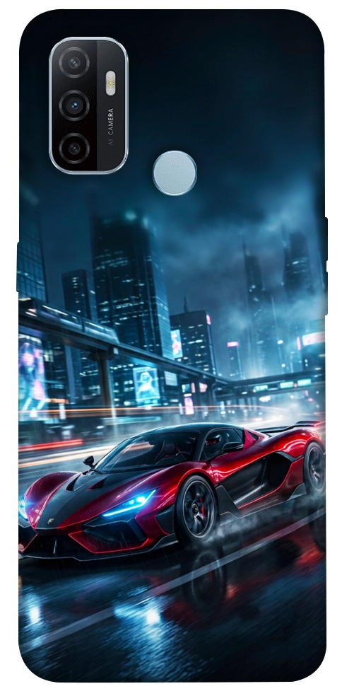 Чехол Red sport car для Oppo A32