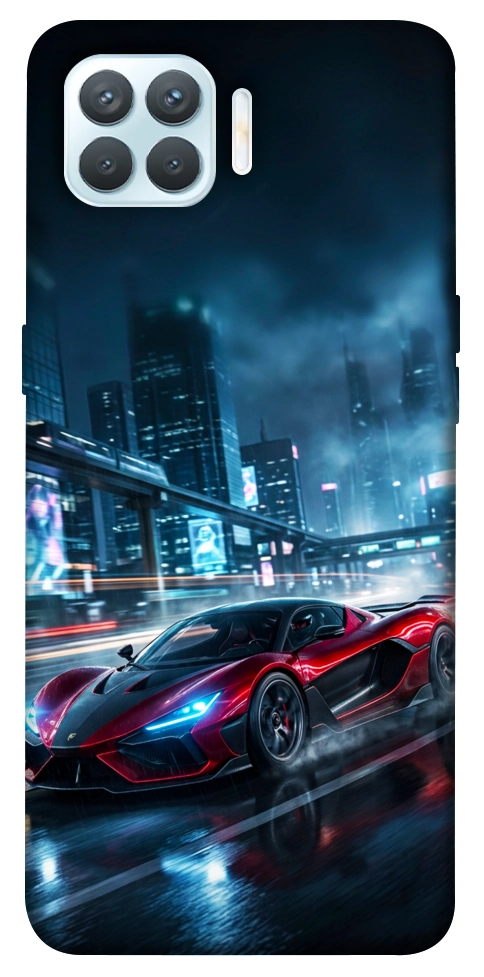 Чохол Red sport car для Oppo F17 Pro
