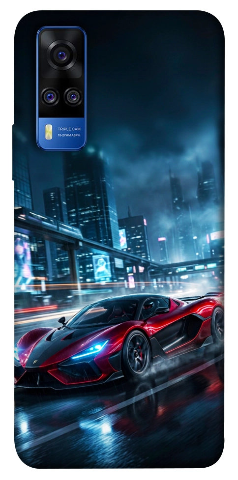 Чехол Red sport car для Vivo Y51a