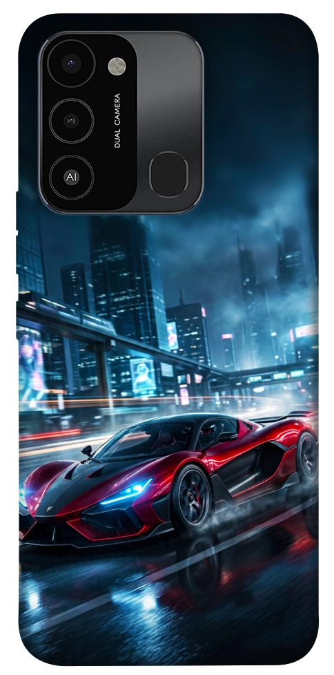 Чехол Red sport car для TECNO Spark Go 2022 (KG5m)