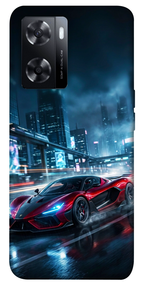 Чехол Red sport car для Oppo A57s