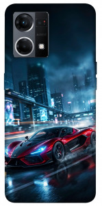 Чохол Red sport car для Oppo Reno 7 4G