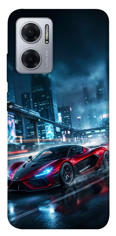 Чохол Red sport car для Xiaomi Redmi Note 11E