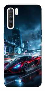 Чехол Red sport car для Oppo Reno 3
