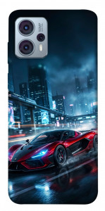 Чохол Red sport car для Motorola Moto G23