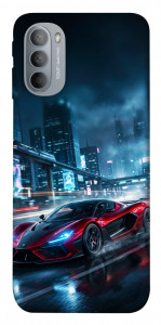 Чехол Red sport car для Motorola Moto G31