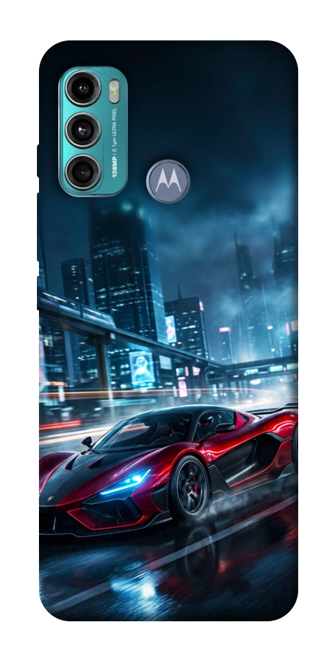 Чехол Red sport car для Motorola Moto G60