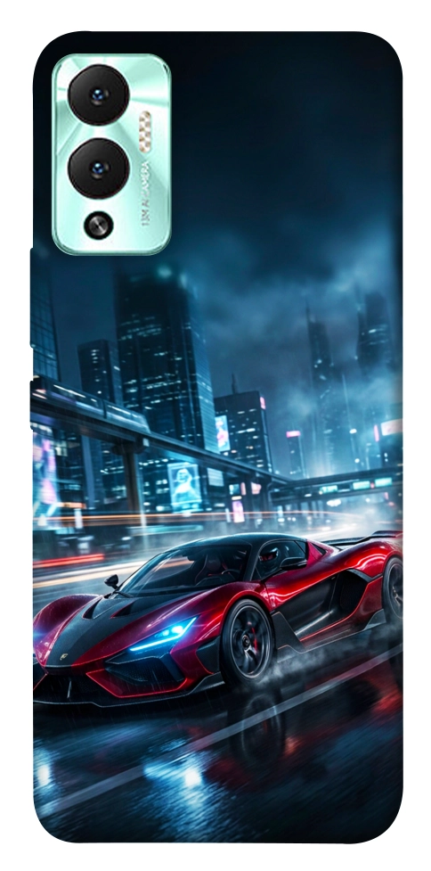 Чохол Red sport car для Infinix Hot 12 Play