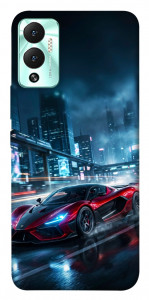 Чехол Red sport car для Infinix Hot 12 Play