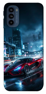 Чохол Red sport car для Motorola Moto G41