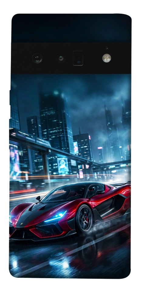 Чохол Red sport car для Google Pixel 6 Pro