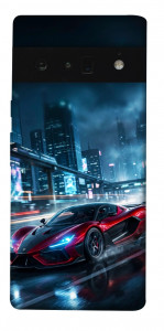 Чехол Red sport car для Google Pixel 6 Pro
