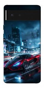 Чехол Red sport car для Google Pixel 6