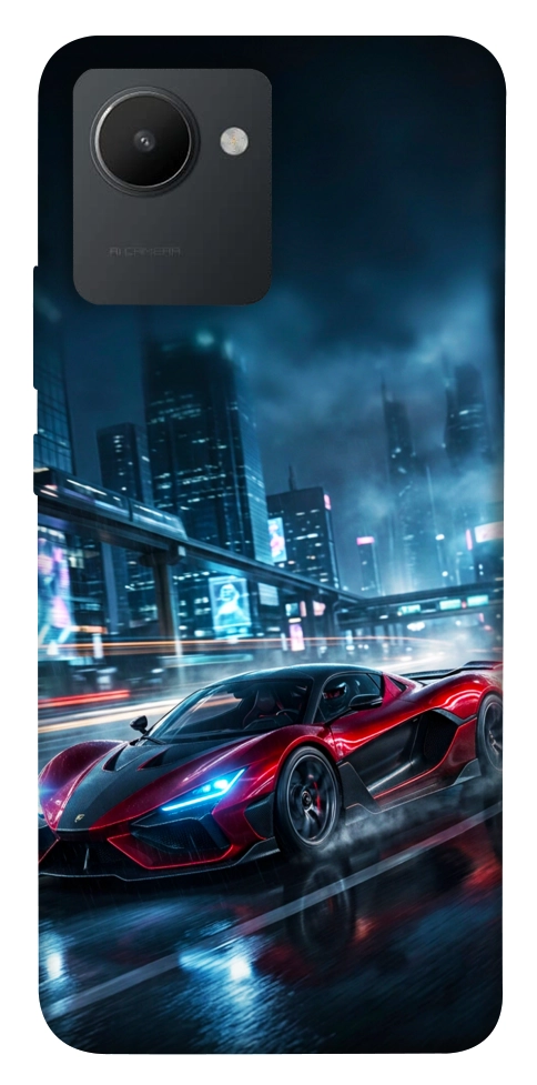 Чехол Red sport car для Realme C30s