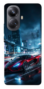 Чехол Red sport car для Realme 10 Pro+