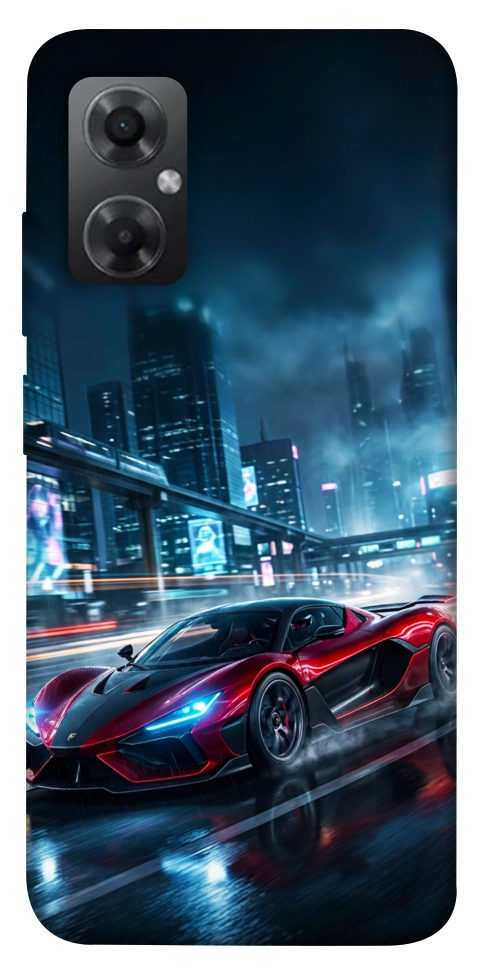 Чехол Red sport car для Xiaomi Redmi Note 11R