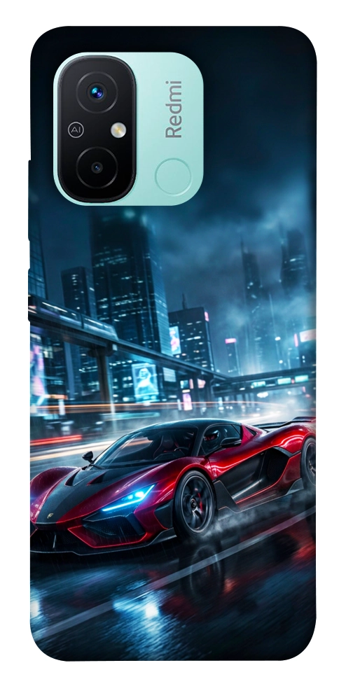 Чехол Red sport car для Xiaomi Redmi 12C