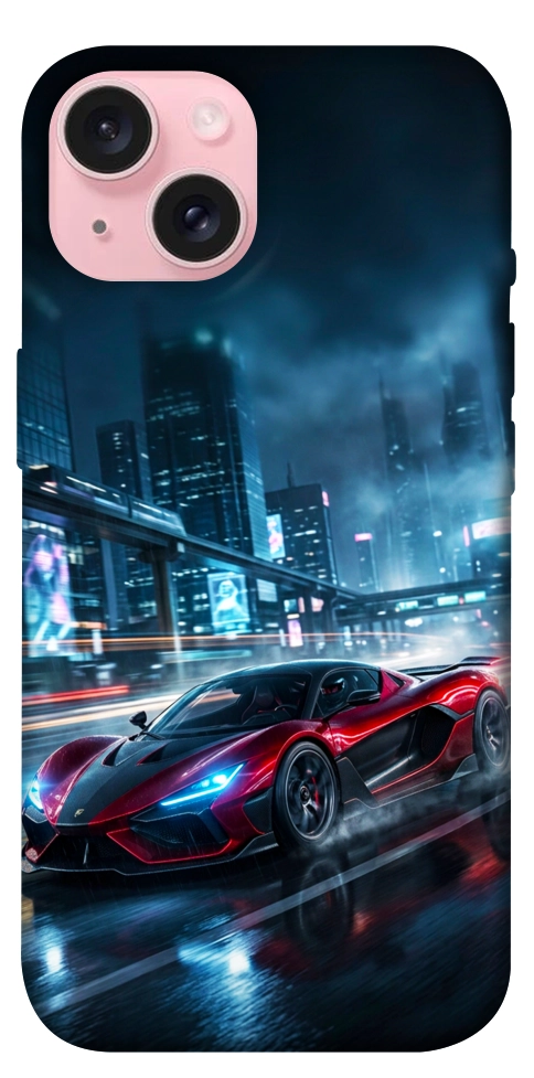 Чехол Red sport car для iPhone 15
